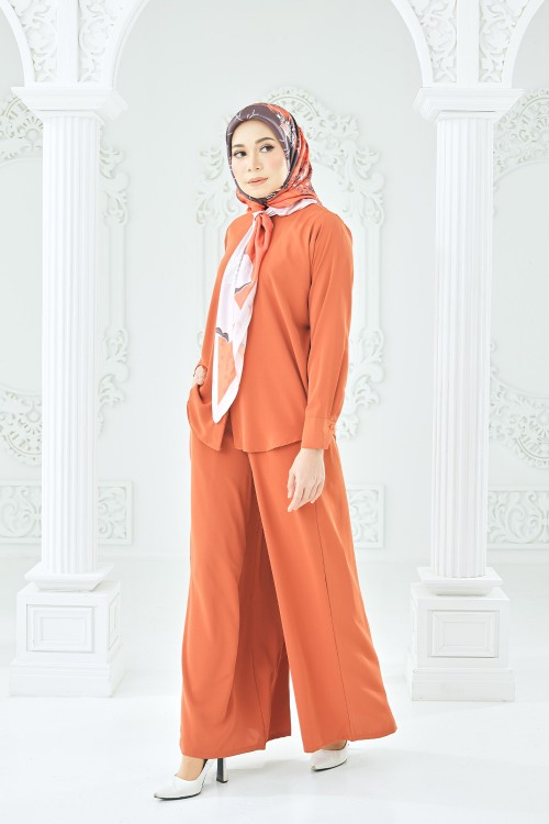 Prada Suit Plain - Brick Orange